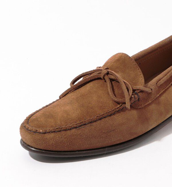 TOMORROWLAND GOODS「CASTELLANO スウェード リボンタッセル ローファー」|ローファー|