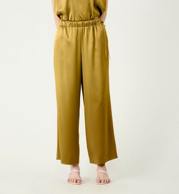 Ballsey「ノーブルサテン ワイドパンツ」|その他|