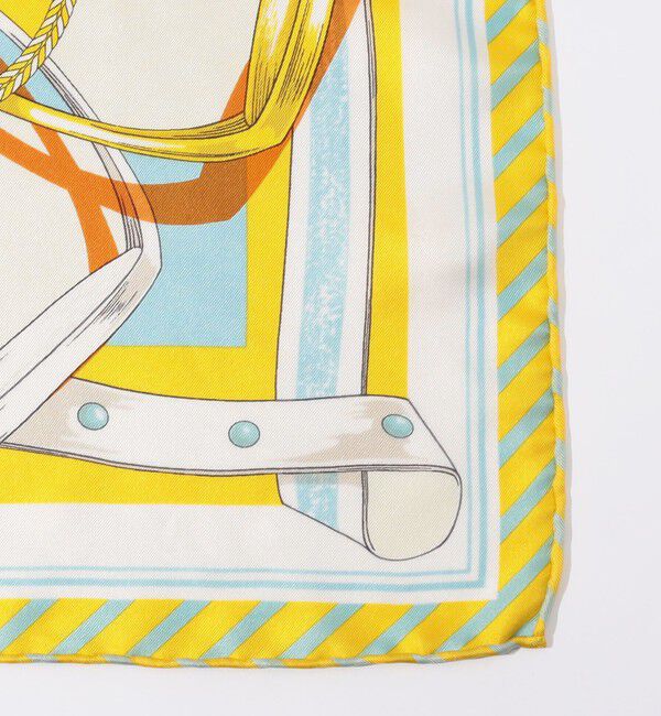 TOMORROWLAND GOODS「manipuri TASSEL シルクスカーフ」|バンダナ・スカーフ|