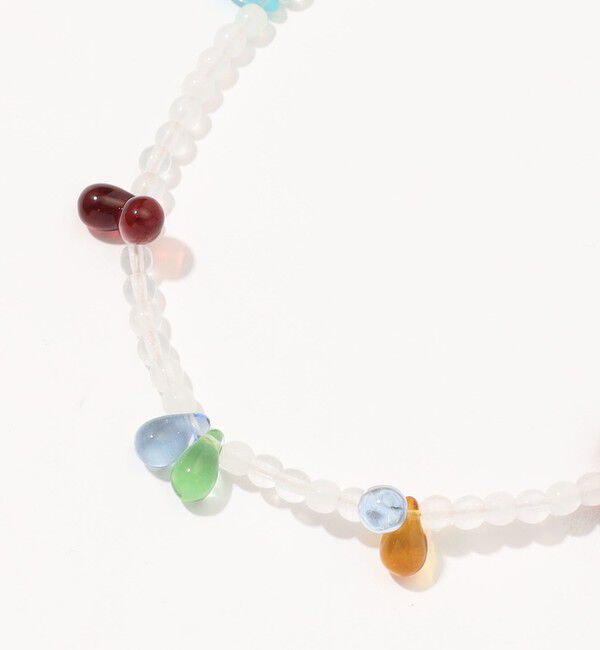 TOMORROWLAND GOODS「AGLAGLA Mini Multi Drop Glass Beads ネックレス」|ネックレス|
