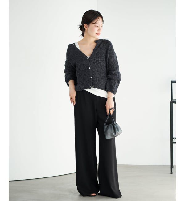 Plage「Semi flare パンツ」|スラックス|