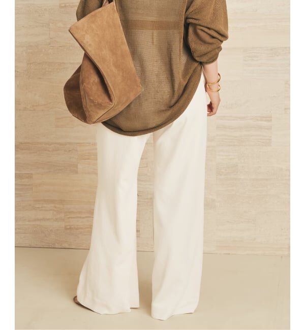 Plage「Semi flare パンツ」|スラックス|