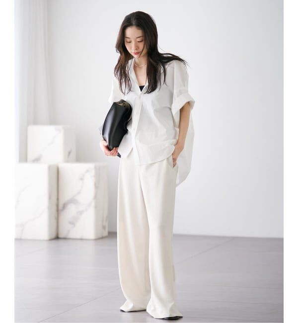 Plage「Semi flare パンツ」|スラックス|