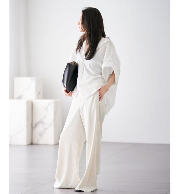 Plage「Semi flare パンツ」|スラックス|