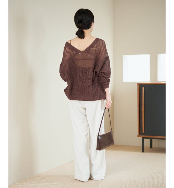 Plage「Semi flare パンツ」|スラックス|