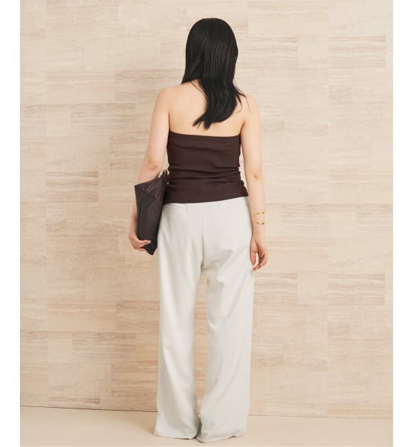 Plage「Semi flare パンツ」|スラックス|