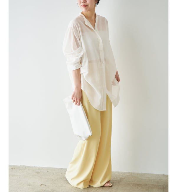 Plage「Semi flare パンツ」|スラックス|