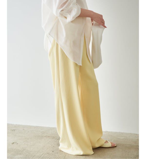 Plage「Semi flare パンツ」|スラックス|