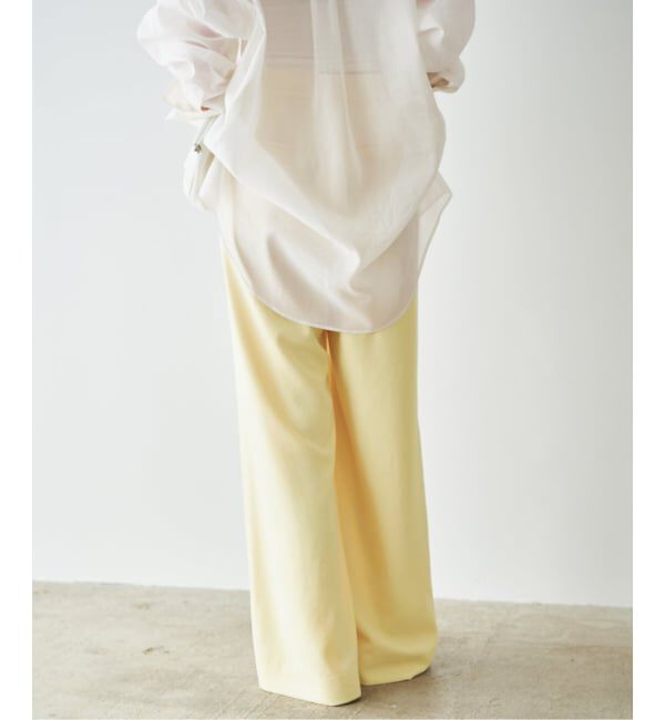 Plage「Semi flare パンツ」|スラックス|