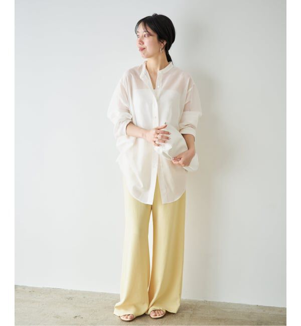 Plage「Semi flare パンツ」|スラックス|