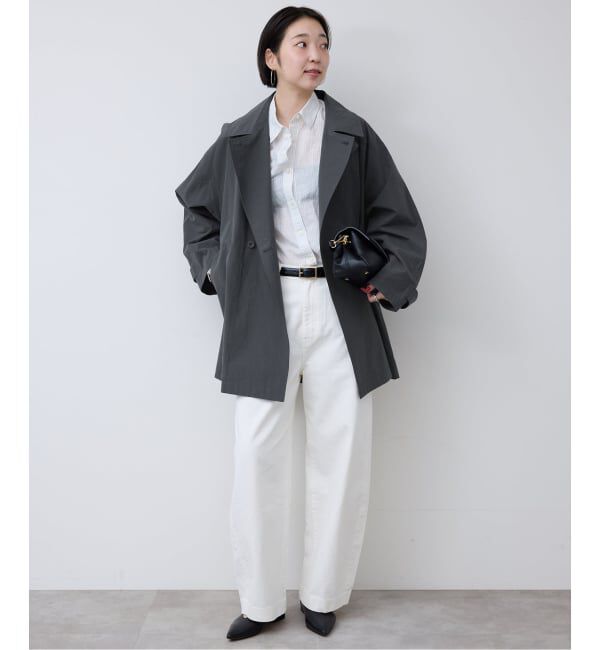 SLOBE IENA「《追加》コットンニュアンストレンチコート」|トレンチコート|