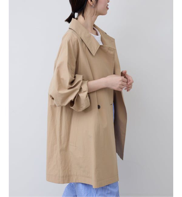 SLOBE IENA「《追加》コットンニュアンストレンチコート」|トレンチコート|