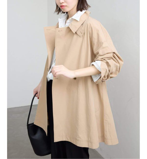 SLOBE IENA「《追加》コットンニュアンストレンチコート」|トレンチコート|