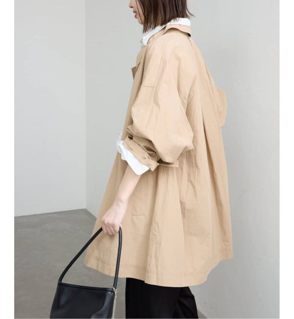 SLOBE IENA「《追加》コットンニュアンストレンチコート」|トレンチコート|