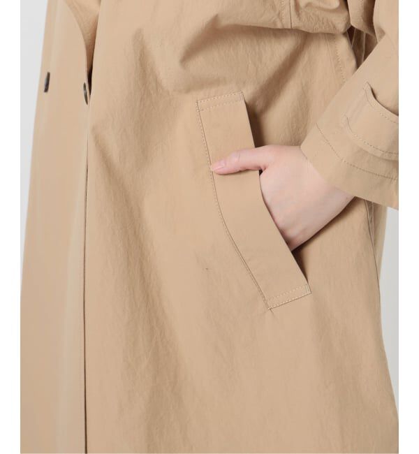 SLOBE IENA「《追加》コットンニュアンストレンチコート」|トレンチコート|