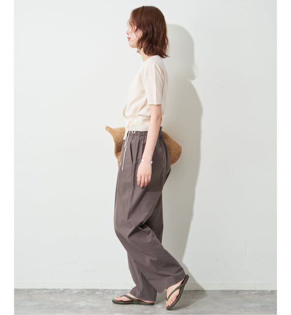 SLOBE IENA「《追加予約》FLEK/フレック ショルダーカットアウトニット」|ニット・セーター|