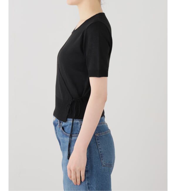 SLOBE IENA「《追加予約》FLEK/フレック ショルダーカットアウトニット」|ニット・セーター|