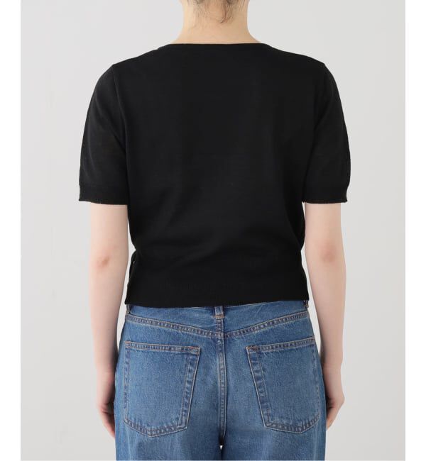 SLOBE IENA「《追加予約》FLEK/フレック ショルダーカットアウトニット」|ニット・セーター|