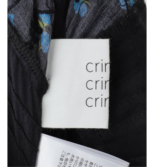 SLOBE IENA「crinkle crinkle crinkle sheer flower vest blouse CC-4535」|シャツ・ブラウス|