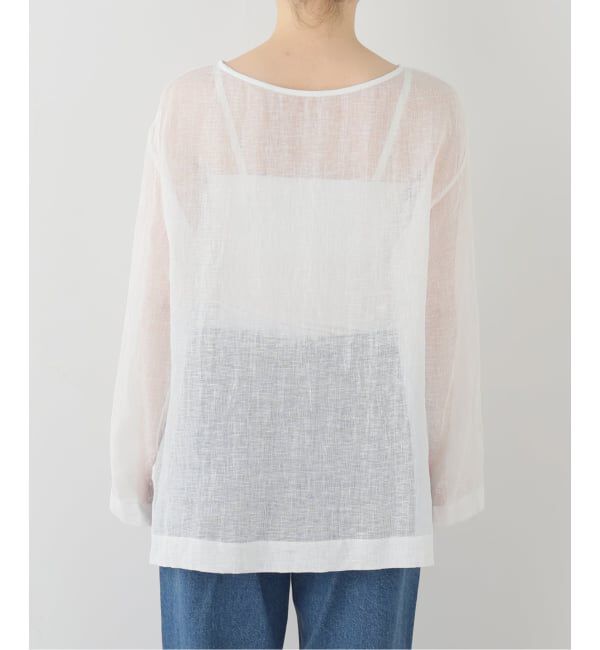 SLOBE IENA「リネンカラミブラウス」|シャツ・ブラウス|