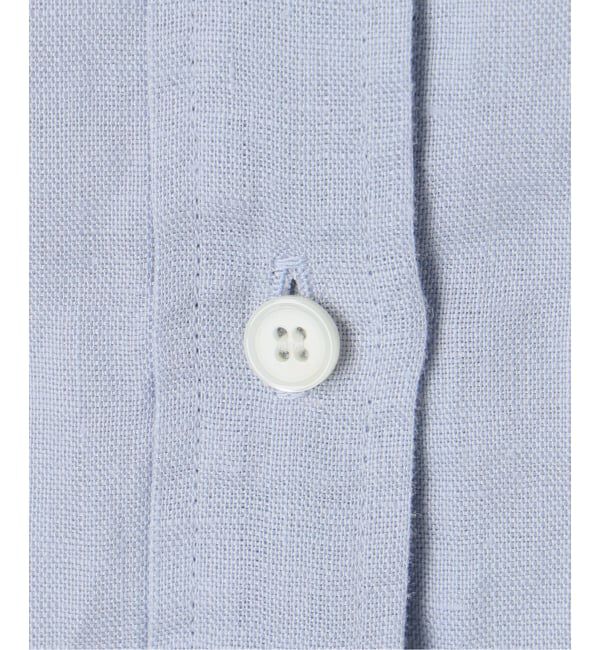 IENA「《追加予約》リネンワイドショートシャツ」|シャツ・ブラウス|