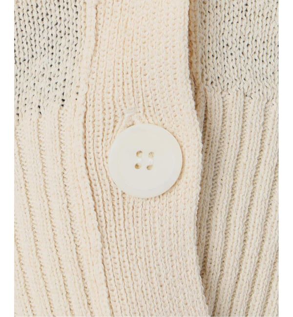 SLOBE IENA「《追加2》テープヤーンVネックカーディガン」|カーディガン|