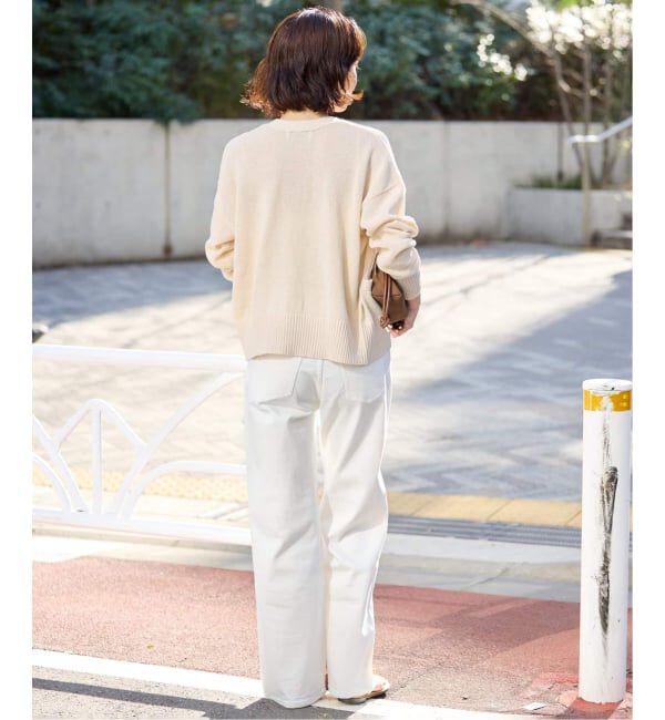 SLOBE IENA「《追加2》テープヤーンVネックカーディガン」|カーディガン|