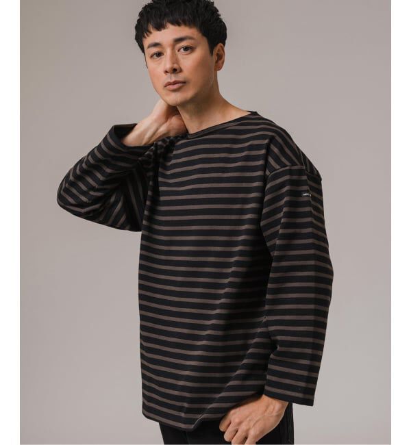 EDIFICE「SAINT JAMES (セントジェームス) 別注 ウエッソン ルーズ ボーダー」|Tシャツ・カットソー|