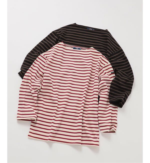 EDIFICE「SAINT JAMES (セントジェームス) 別注 ウエッソン ルーズ ボーダー」|Tシャツ・カットソー|