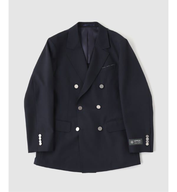 EDIFICE「ドレス ジャケット ダブル DORMEUIL」|その他|ネイビー