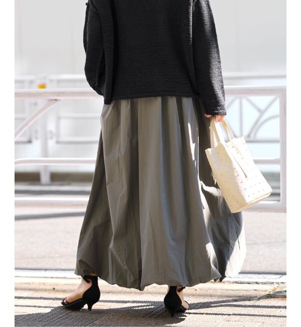 JOURNAL STANDARD relume「《追加2》ウォッシャブルバルーンイージースカート」|スカート|