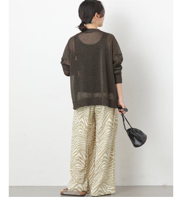 JOURNAL STANDARD relume「《追加 / 新色》PEリネンルーズVカーディガン」|カーディガン|