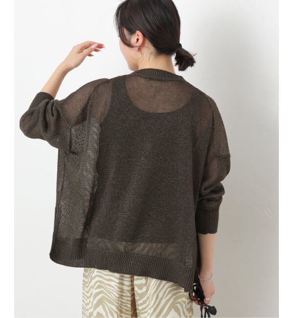 JOURNAL STANDARD relume「《追加 / 新色》PEリネンルーズVカーディガン」|カーディガン|