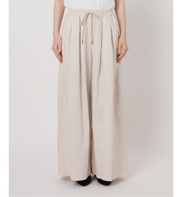 JOURNAL STANDARD relume「《追加2》リネンコットンワイドギャザーパンツ」|その他|