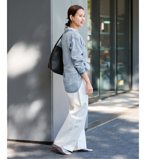 FRAMeWORK「ルーズストレートデニムパンツ」|デニム|