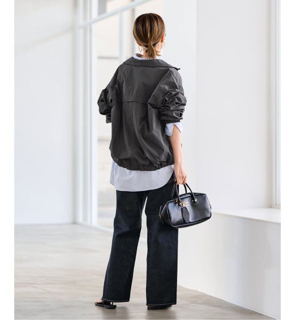 FRAMeWORK「ルーズストレートデニムパンツ」|デニム|