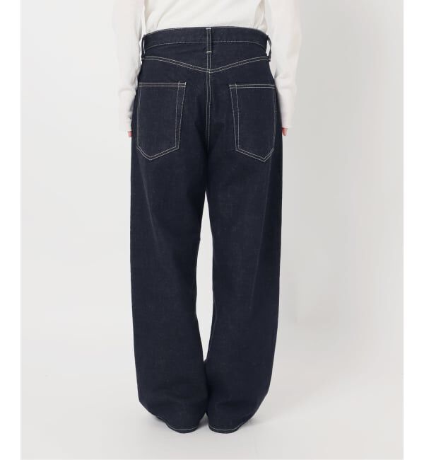 FRAMeWORK「ルーズストレートデニムパンツ」|デニム|