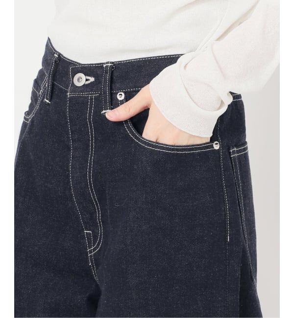 FRAMeWORK「ルーズストレートデニムパンツ」|デニム|