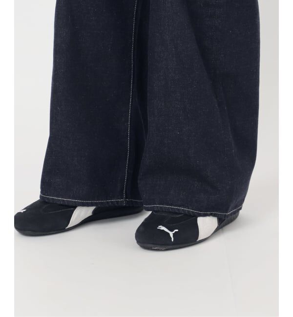 FRAMeWORK「ルーズストレートデニムパンツ」|デニム|