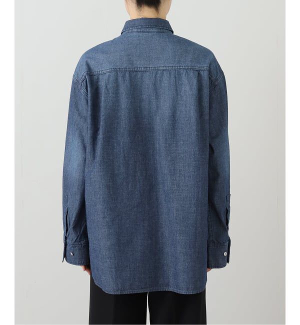 Spick and Span「シャンブレールーズシャツ」|シャツ・ブラウス|