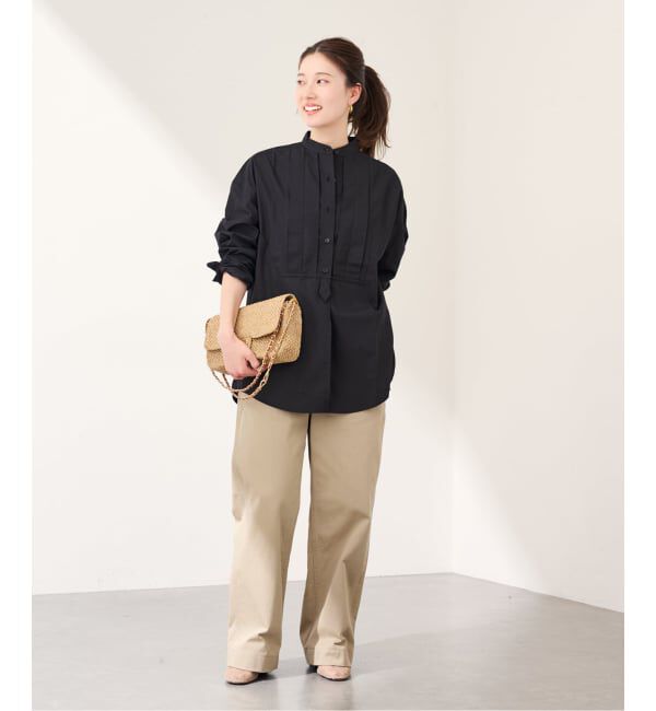 FRAMeWORK「SEEALL/シーオール OVERSIZED TAXIDO SHIRTS」|シャツ・ブラウス|