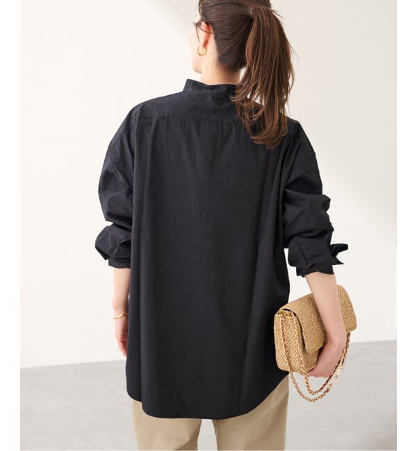 FRAMeWORK「SEEALL/シーオール OVERSIZED TAXIDO SHIRTS」|シャツ・ブラウス|