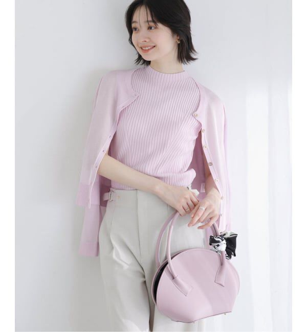  「【洗える】シアーカーデアンサンブル」|ニット・セーター|