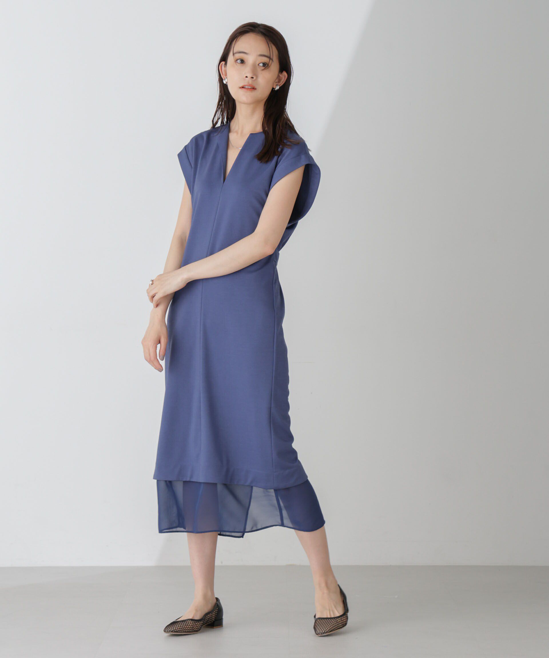 nano･universe「レイヤード風ワンピース」|ワンピース|