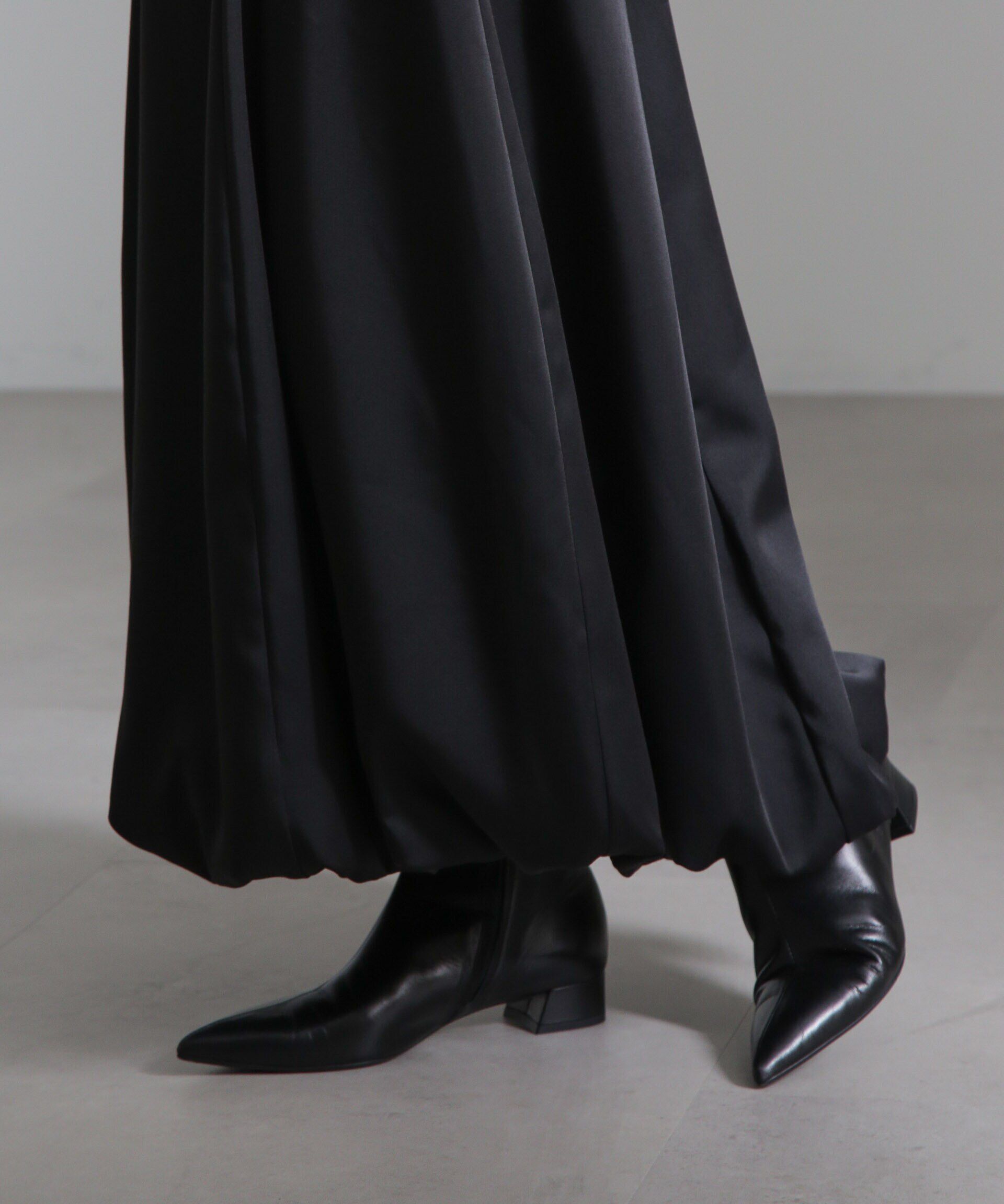 nano･universe「パネルラインバルーンスカート」|スカート|