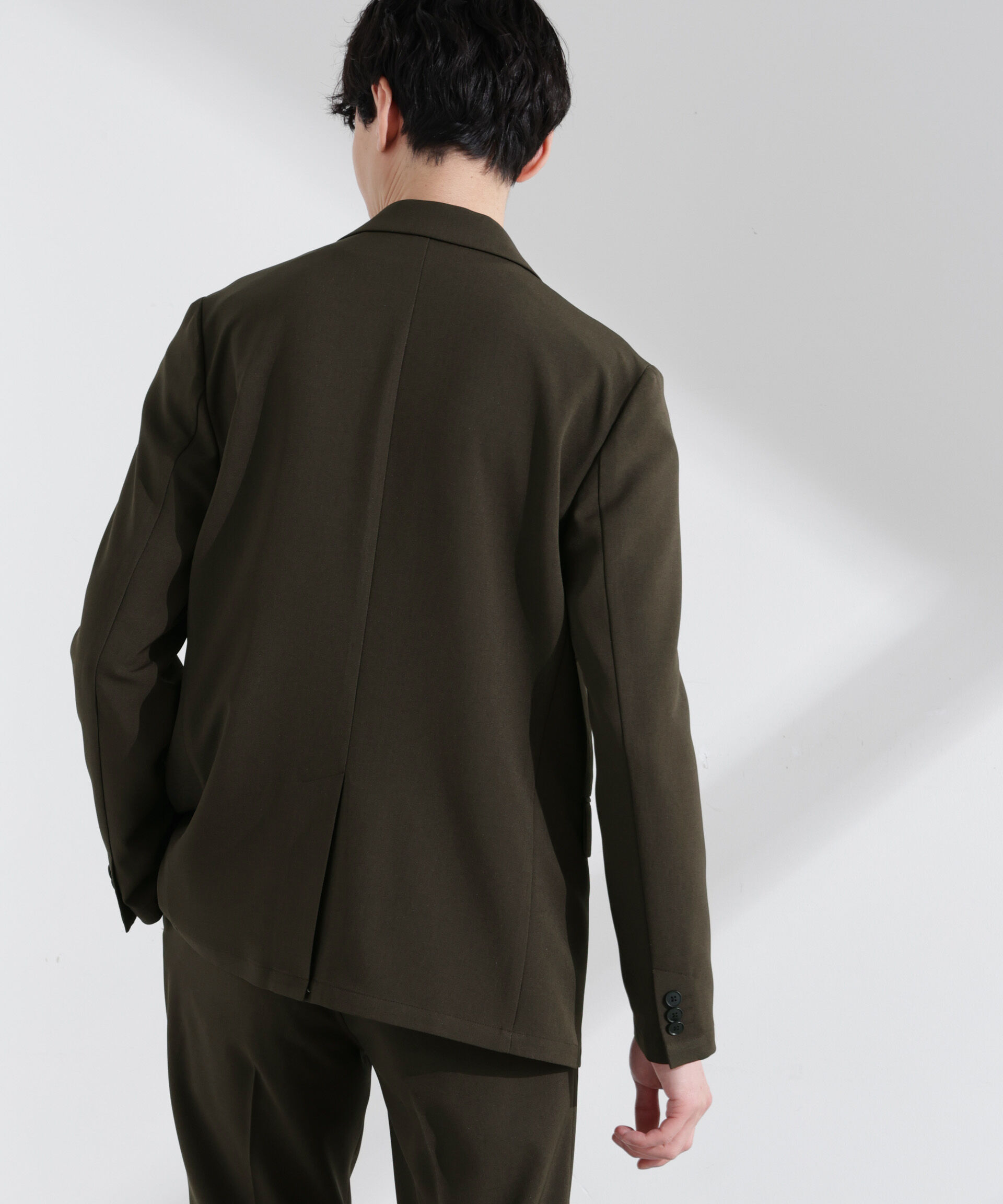 nano･universe「「Damerino」メランジドライツイル4WAYストレッチセットアップ」|スーツ|