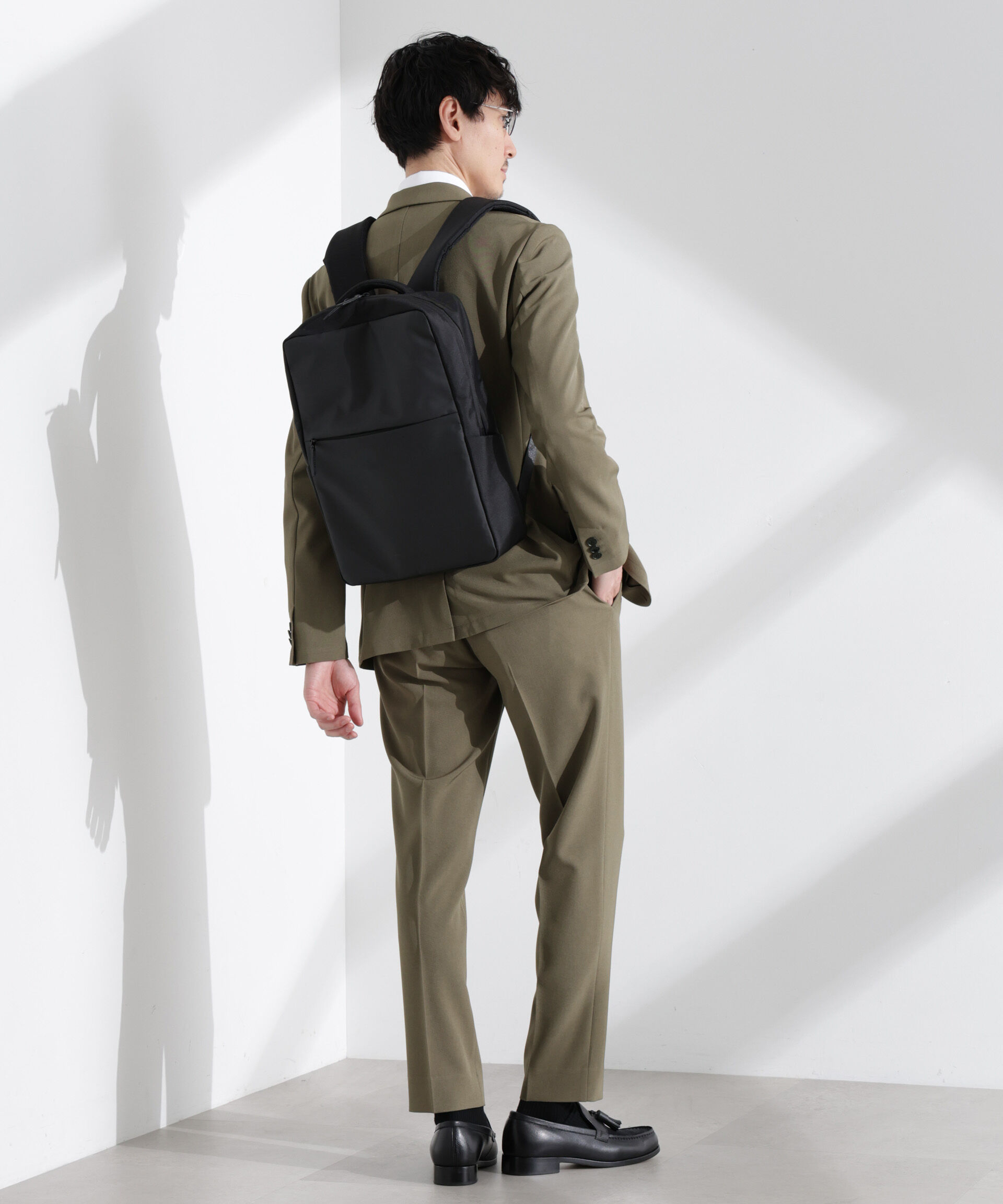 nano･universe「「Damerino」メランジドライツイル4WAYストレッチセットアップ」|スーツ|