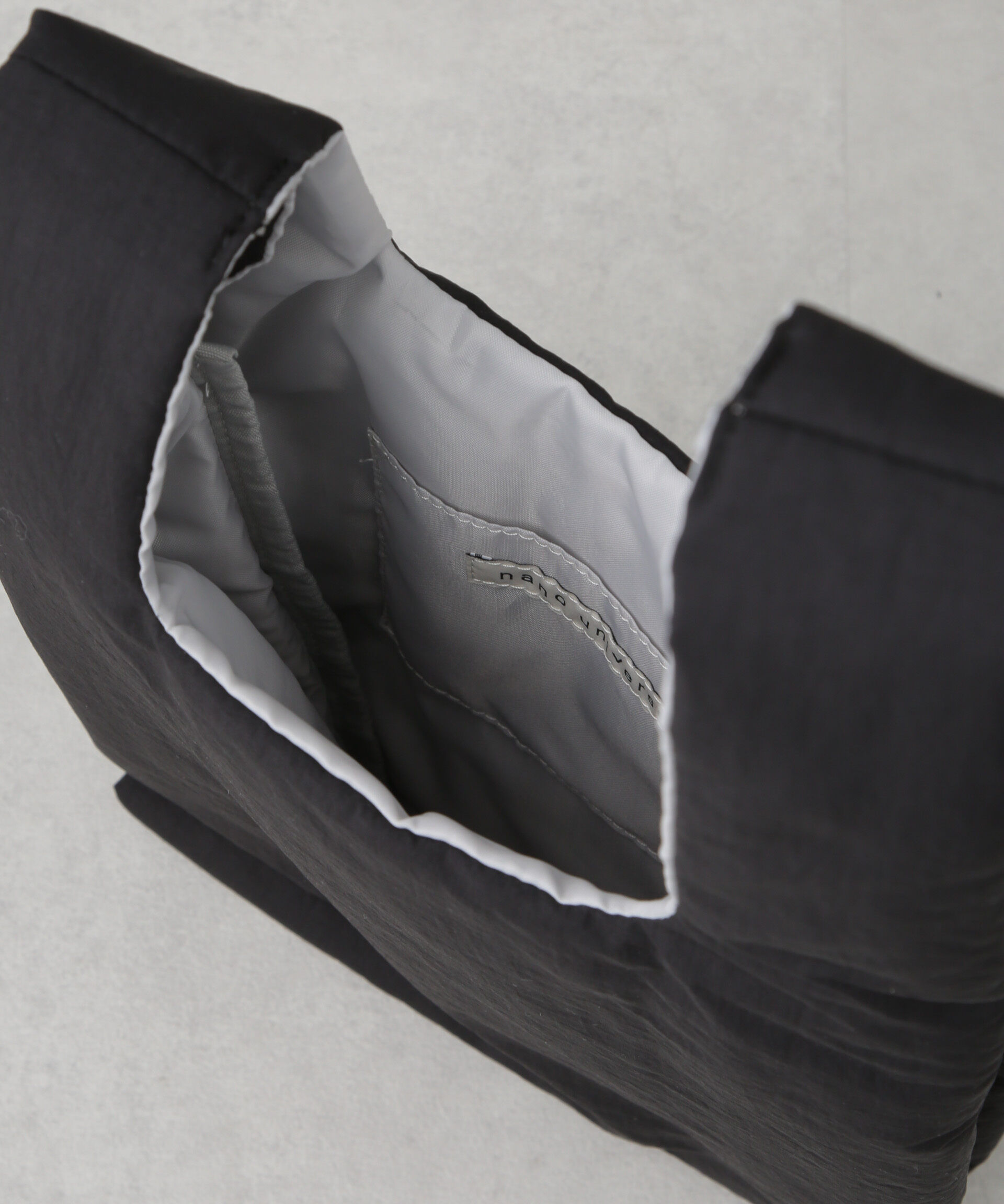 nano･universe「「NJ/CLUB」中綿マルシェバッグ」|ショルダー・メッセンジャー|