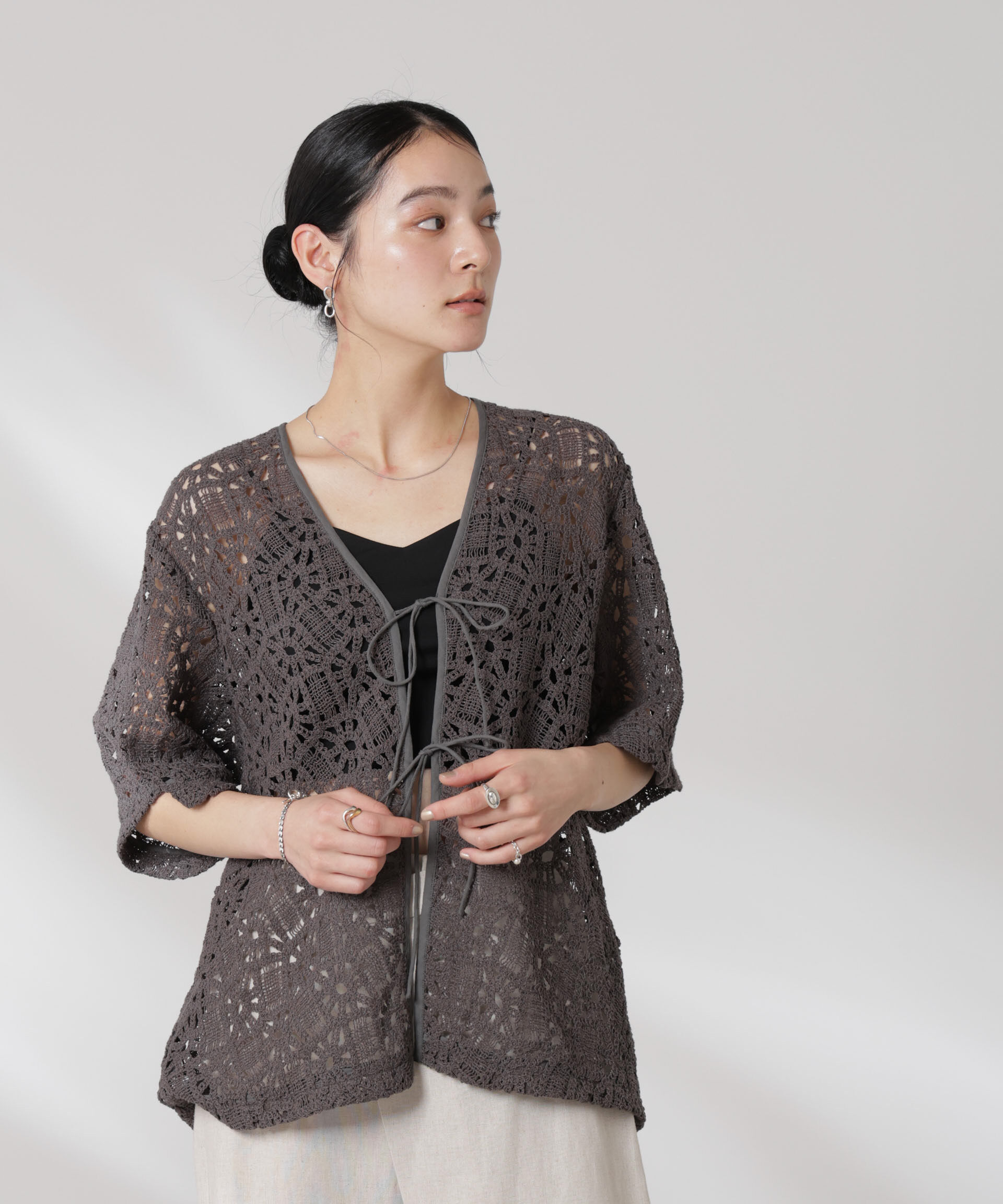 nano･universe「コットンコードレースジャケット（セットアップ可）」|テーラードジャケット|