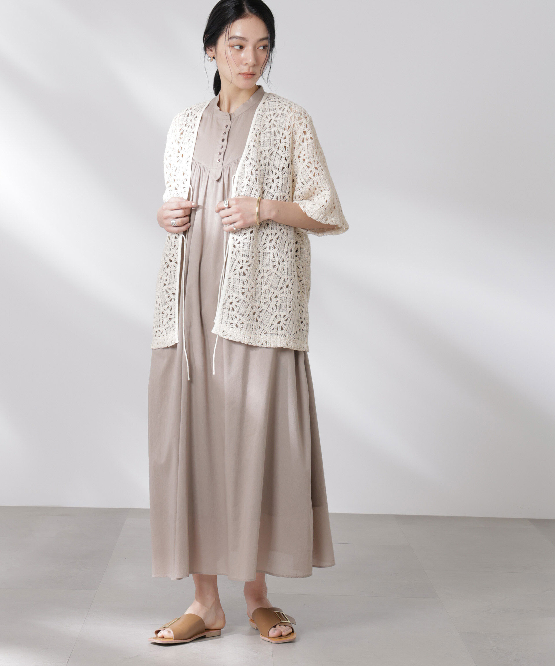 nano･universe「コットンコードレースジャケット（セットアップ可）」|テーラードジャケット|